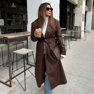 COPY - STARLOW faux leather coat